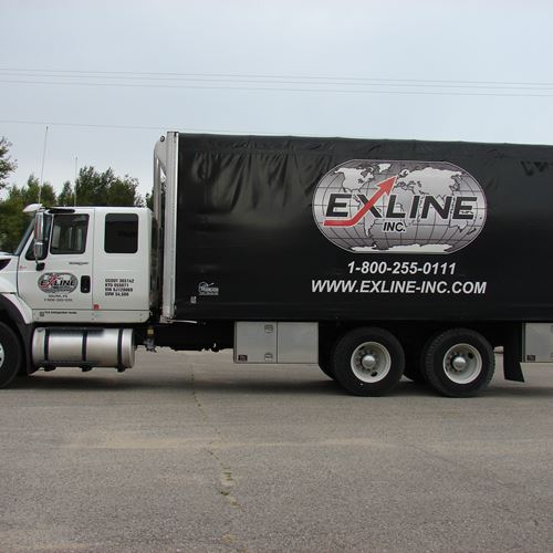Exline Inc.  Exline Express truck - Exline, Inc.