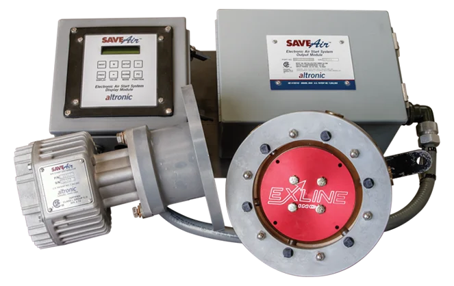 The Exline Mechanical Pneumatic Air Start Distributor
